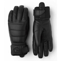 Hestra Alpine Leather Primaloft Glove in Black